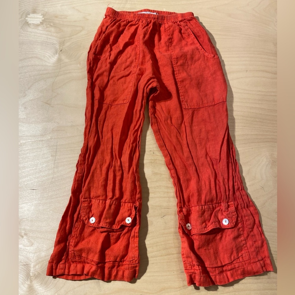 Willow Linen Capri size Small (JW)